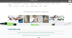 Desktop Screenshot of e-carreleur.com